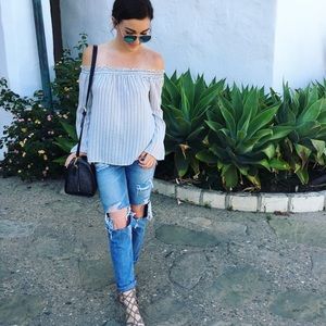 Solemio Off the Shoulder Top